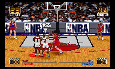 NBA Power Dunkers Screenshot 1